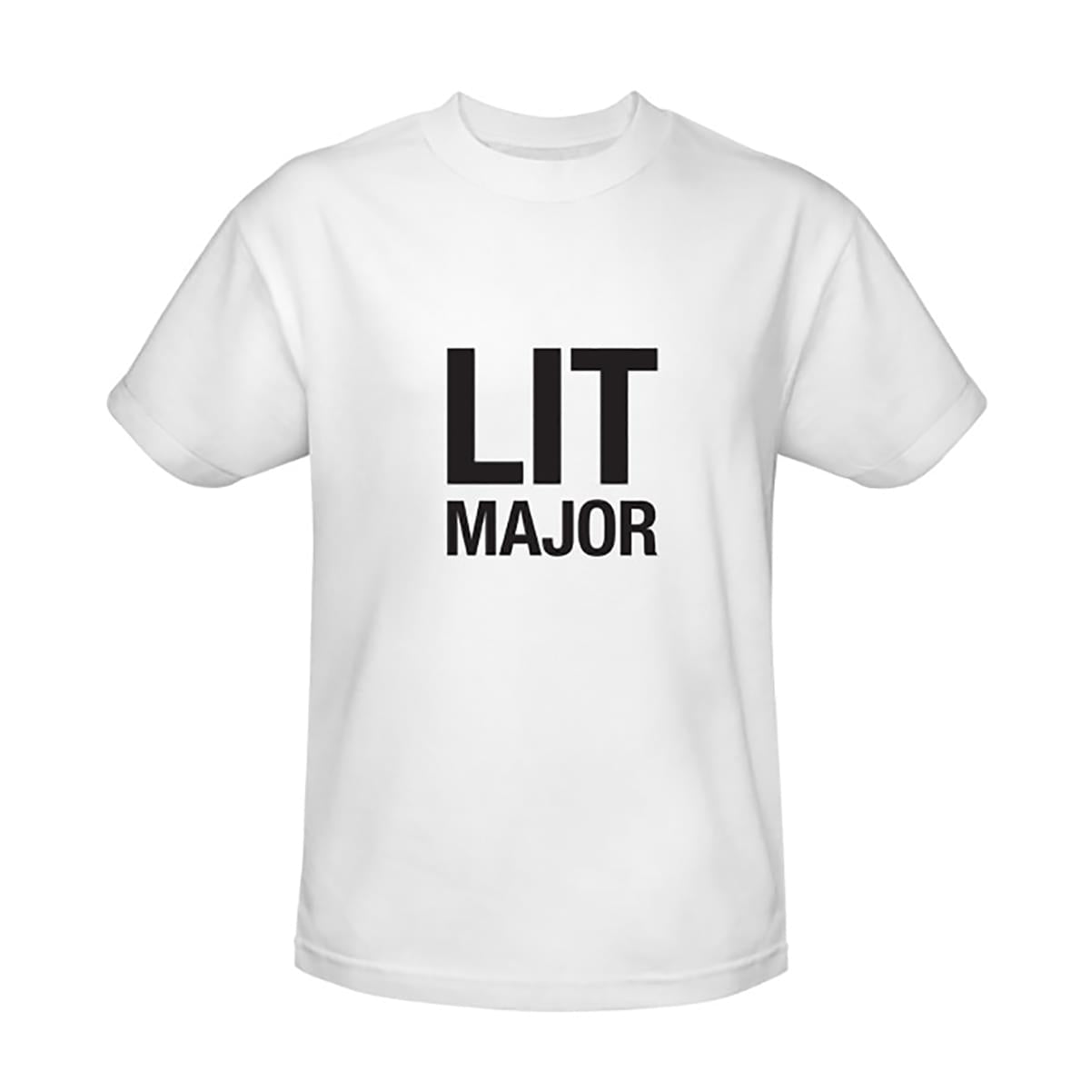 Grown-ish Lit Major Adult White T-Shirt