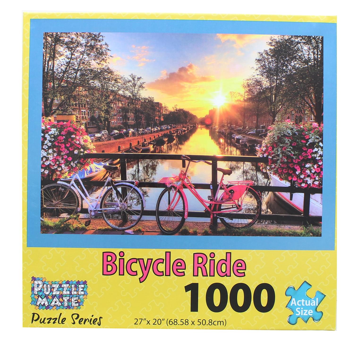 Bicycle Ride 1000 Piece Jigsaw Puzzle