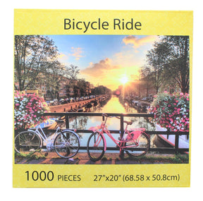 Bicycle Ride 1000 Piece Jigsaw Puzzle