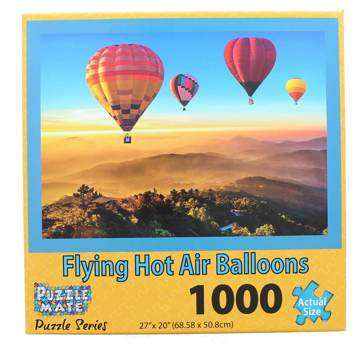 Hot Air Balloons 1000 Piece Jigsaw Puzzle