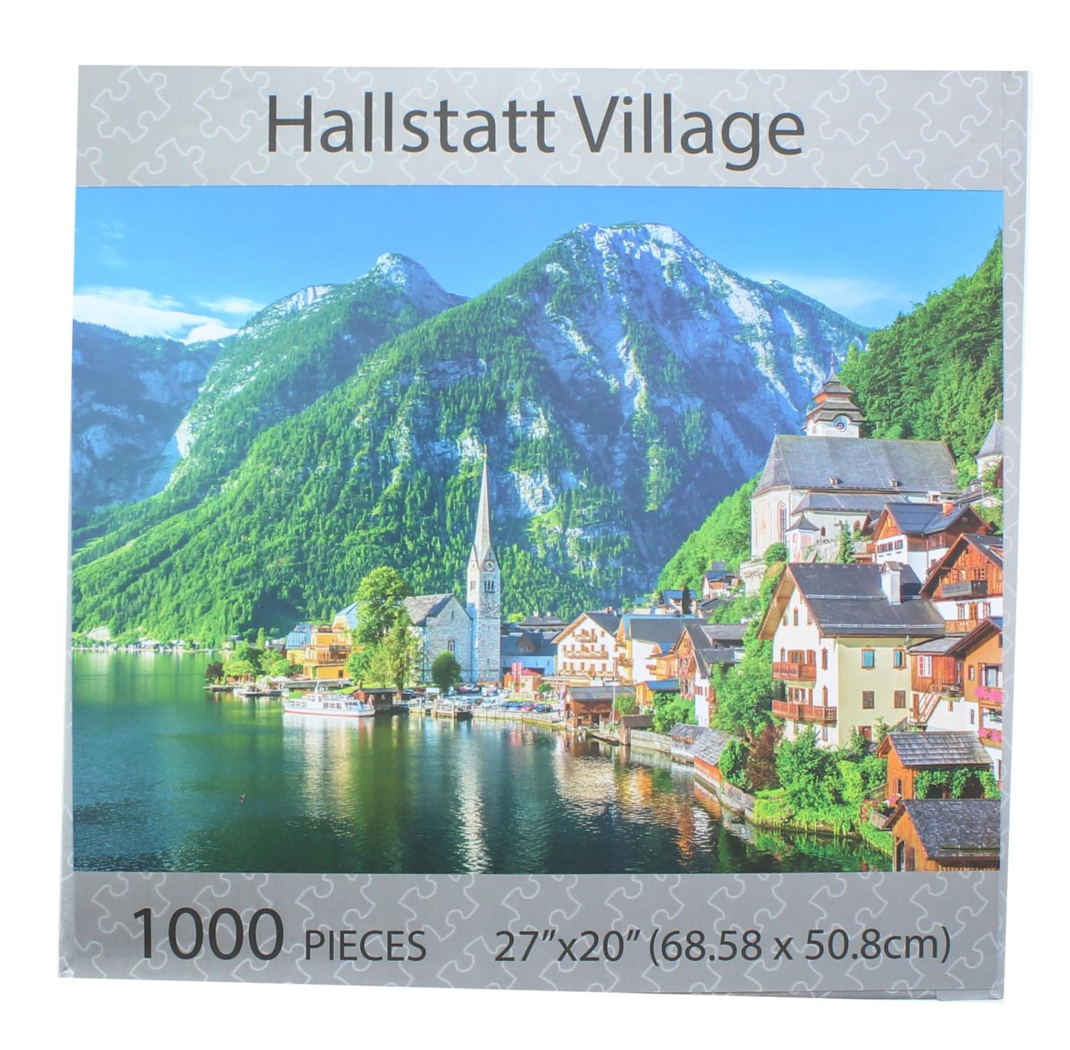 Halstatt Lake 1000 Piece Jigsaw Puzzle