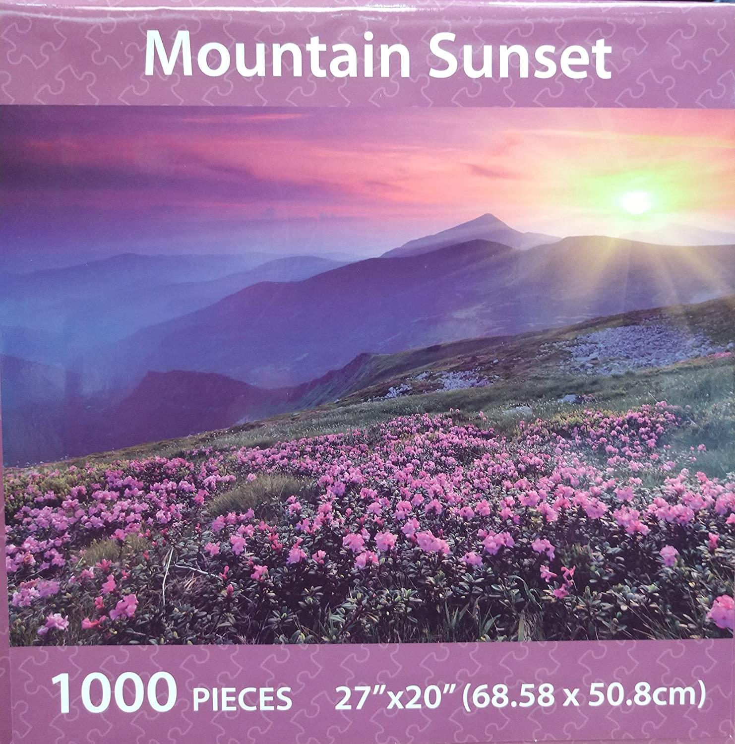 Sunset 1000 Piece Landscape Jigsaw Puzzle