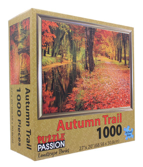 Autumn Trail 1000 Piece Landscape Jigsaw Puzzle