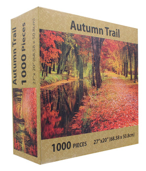 Autumn Trail 1000 Piece Landscape Jigsaw Puzzle