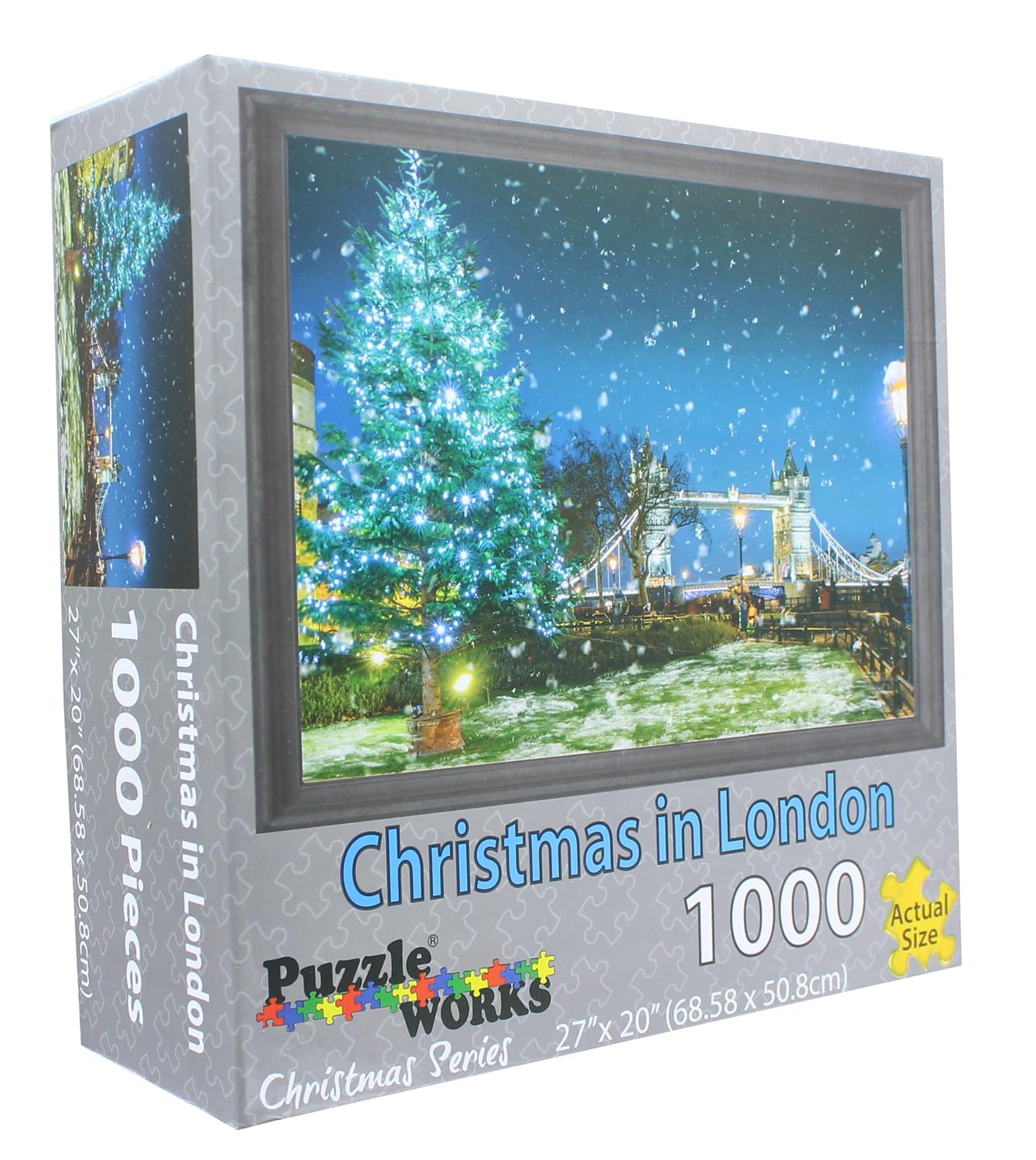 Christmas In London 1000 Piece Jigsaw Puzzle