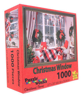 Christmas Window 1000 Piece Jigsaw Puzzle