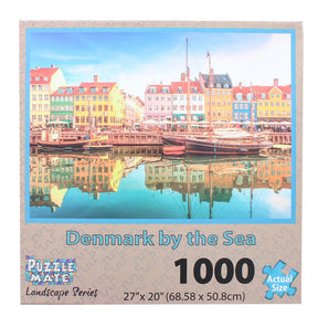 Denmark By The Sea 1000 Piece Jigsaw Puzzle