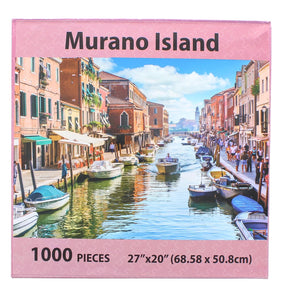 Murano Island 1000 Piece Jigsaw Puzzle