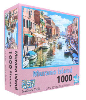 Murano Island 1000 Piece Jigsaw Puzzle