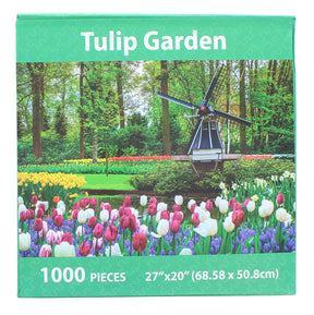 Tulip Garden 1000 Piece Jigsaw Puzzle