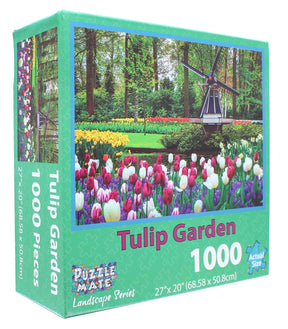 Tulip Garden 1000 Piece Jigsaw Puzzle