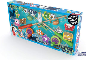 J'adore Wooden Magnetic Fishing Game Toy