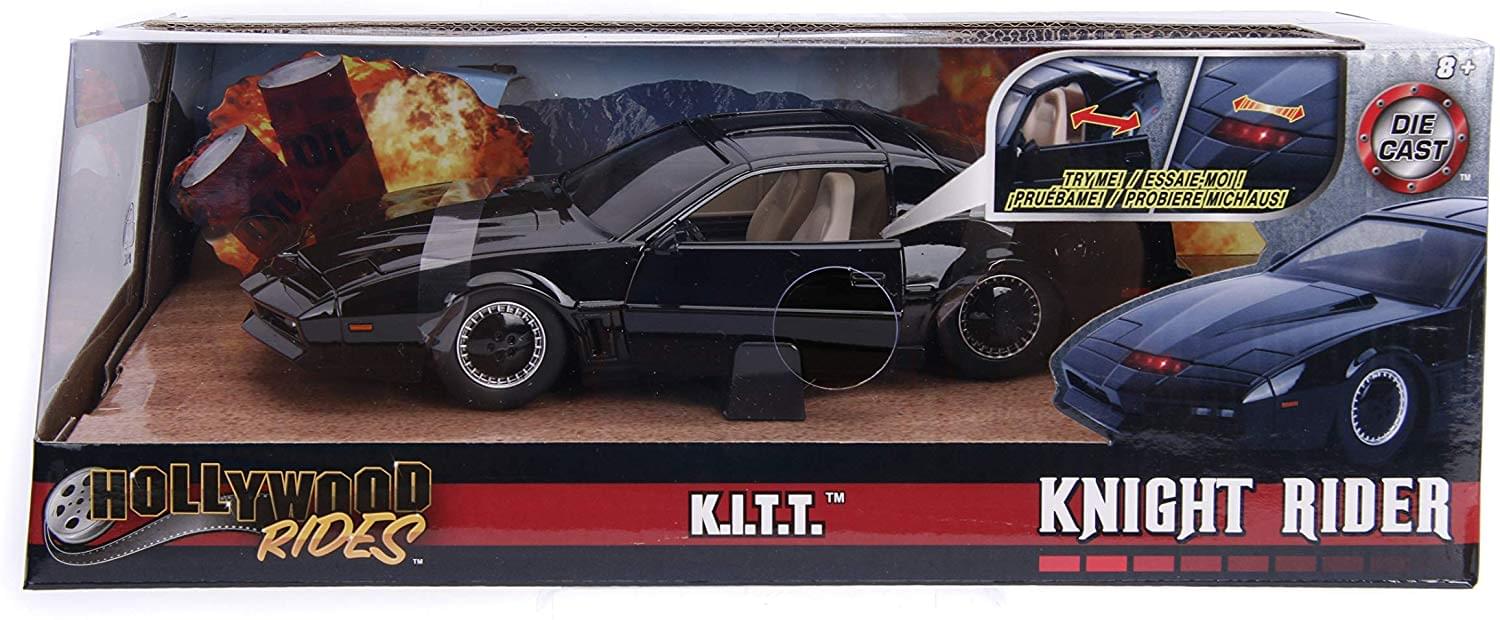 Knight Rider K.I.T.T. 1982 Pontiac Firebird with Light 1:24 Die Cast Vehicle