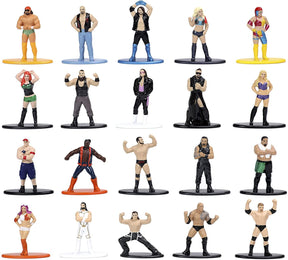 WWE Wave 2 Nano Metalfigs 20 Pack | 1.65 Inch Die-Cast Metal Figures