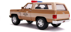 Stranger Things Hopper's 1980 Chevrolet Blazer 1:24 Die Cast Vehicle with Badge