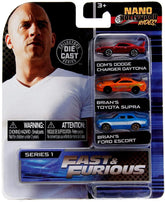 Fast and the Furious Nano Hollywood Rides 3-Pack | Set B