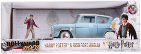 Harry Potter & 1959 Ford Anglia 1:24 Die Cast Vehicle with Figure