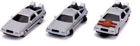 Back to the Future Nano Hollywood Rides 3-Pack