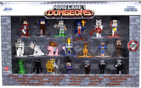 Minecraft Nano Metalfigs 20 Pack Wave 4 | 1.65 Inch Die-Cast Metal Figures