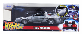 Back To The Future Time Machine Light-Up 1:24 Die Cast Vehicle