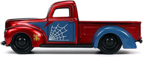 Marvel 1:32 Proto-Suit Spider-Man 1941 Ford Pickup Diecast Car and Figure