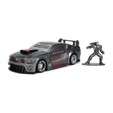 Marvel 1:32 War Machine 2006 Ford Mustang GT Diecast Car and Figure