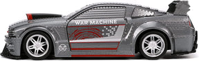 Marvel 1:32 War Machine 2006 Ford Mustang GT Diecast Car and Figure
