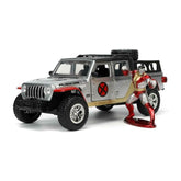 Mavel 1:32 Colossus 2020 Jeep Gladiator Diecast Car and Figure