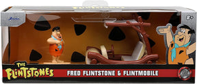The Flintstones 1:32 Fred Flintstones Flintmobile Diecast Car and Figure