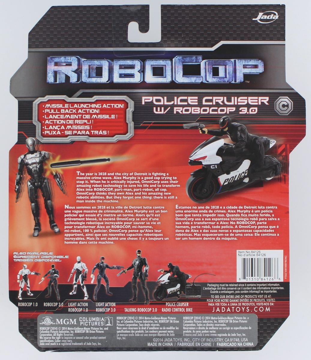 RoboCop 4" Pull Back Police Cruiser W/RoboCop 3.0 Action Figure