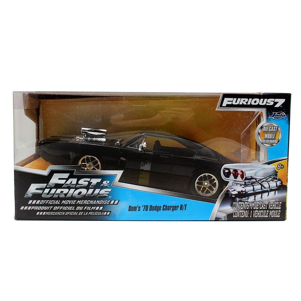 Fast & Furious 1:24 Die-Cast Vehicle: Dom's '70 Dodge Charger R/T