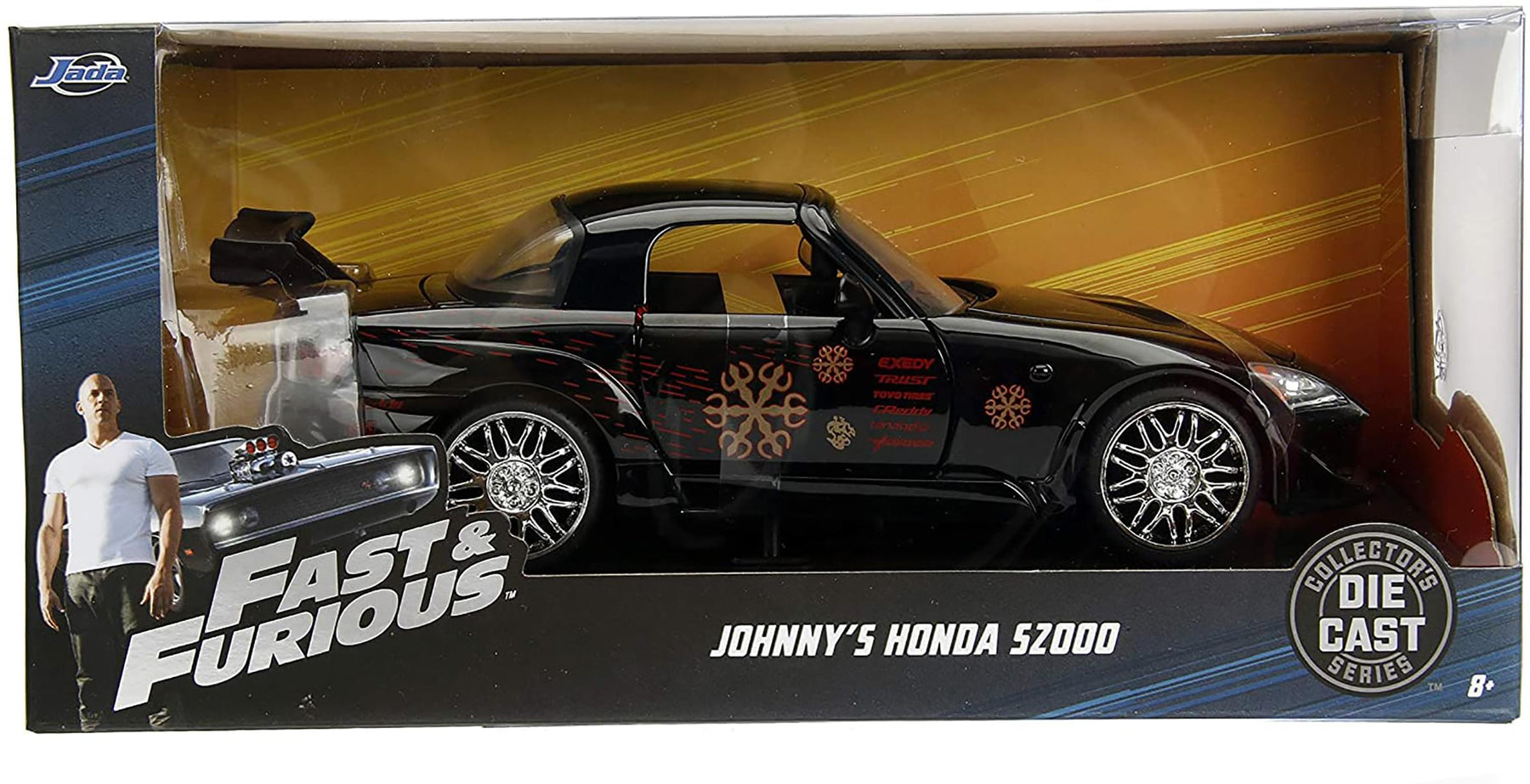 The Fast and the Furious Johnny's Honda S2000 1:24 Die Cast Vehicle
