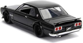 Fast & Furious Brian's Black Nissan Skyline 2000 GT-R 1:24 Die Cast Vehicle