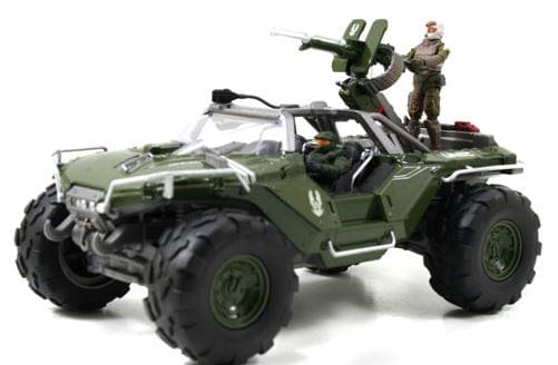 Halo 4 Diecast 7" Warthog Glossy Edition Vehicle W/Action Figures