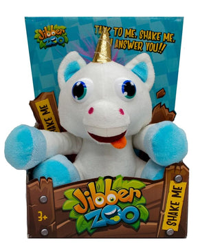 Jibber Zoo Interactive Plush Toy | Lucky Unicorn