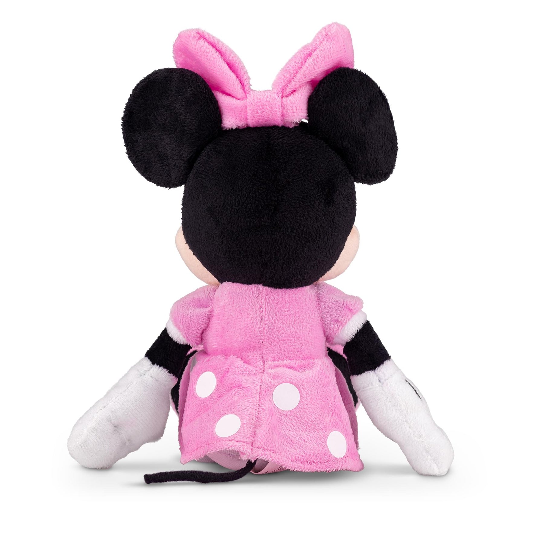 Disney Minnie Mouse 11 inch Child Plush Toy Stuffed Character Doll in Pink Dress