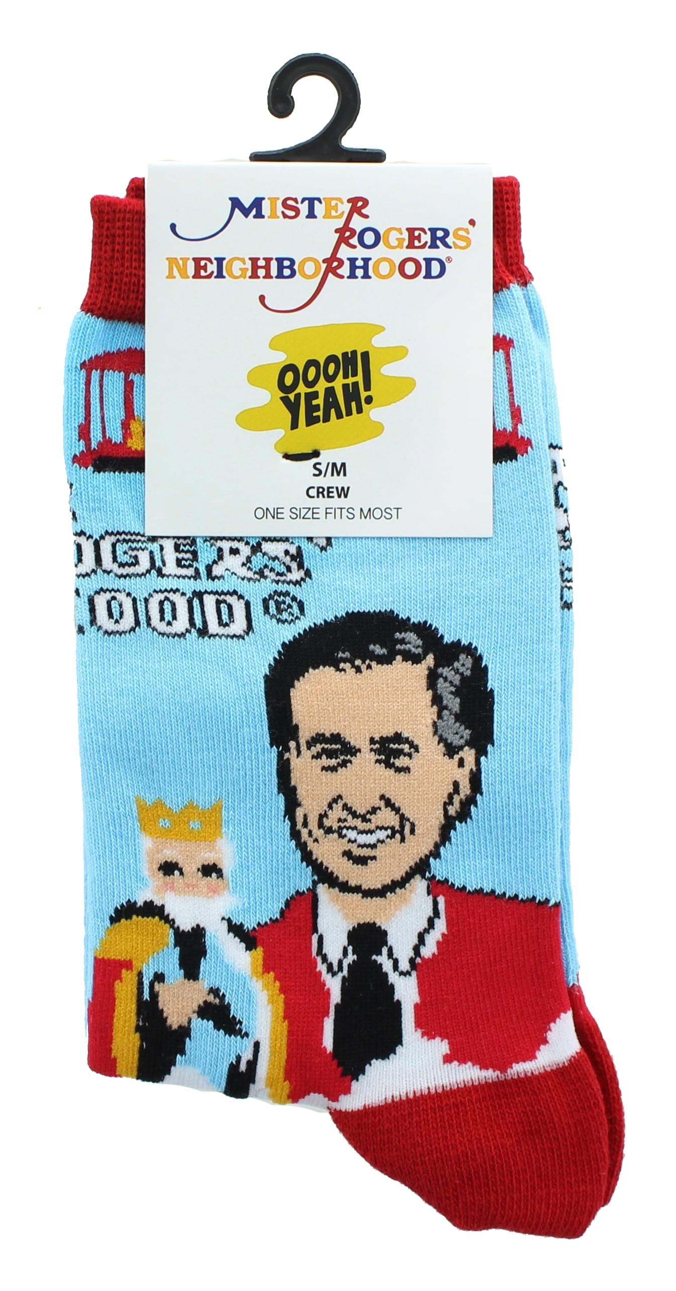 Mister Rogers Neighborhood Good Day Women's Crew Socks | One Size