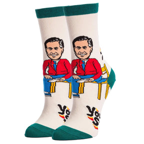 Mister Rogers Neighborhood You Are Special Women's Crew Socks | One Size
