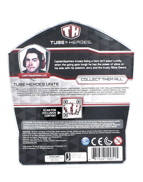 Tube Heroes Captain Sparklez 3" Action Figure