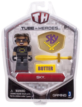 Tube Heroes 3" Action Figure Sky