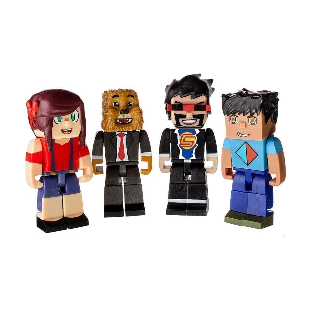 Tube Heroes Deluxe 4-Pack 3" Action Figure