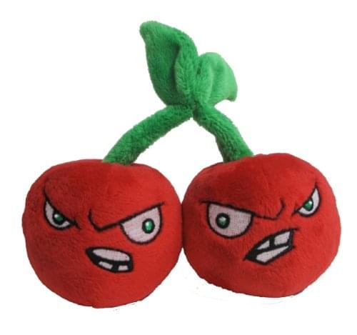 Plants Vs. Zombies 7" Plush: Cherry