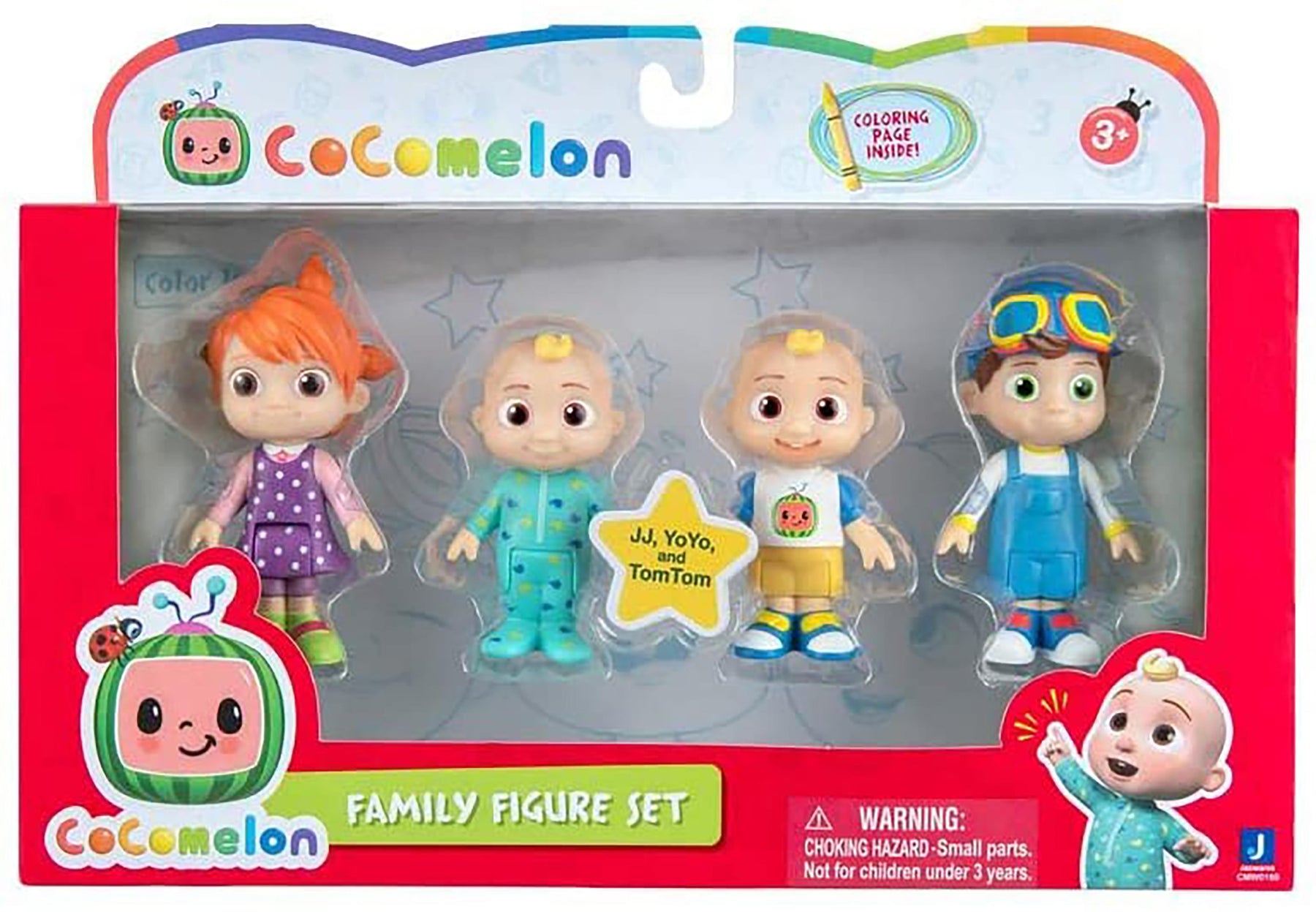 CoComelon Family Figure 4-Pack