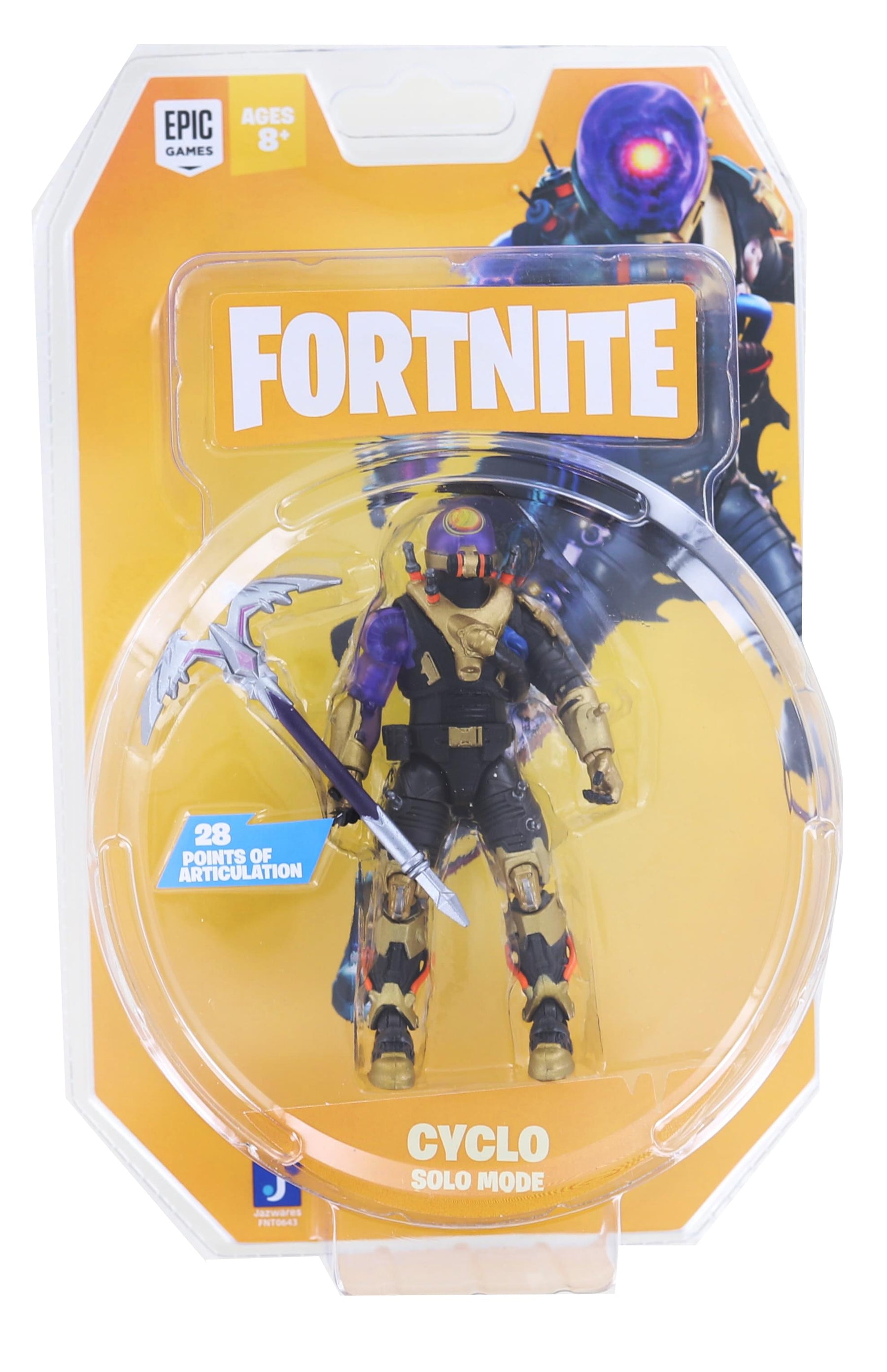 Fortnite Solo Mode 4 Inch Action Figure | Cyclo