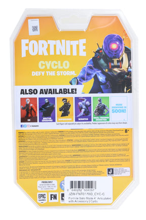 Fortnite Solo Mode 4 Inch Action Figure | Cyclo