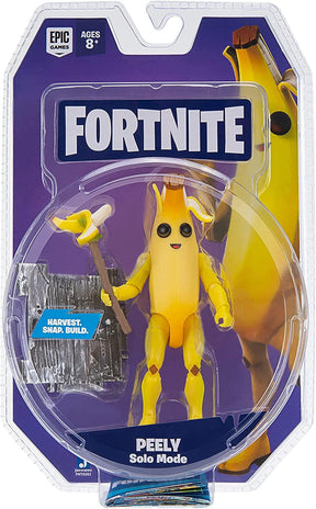 Fortnite Solo Mode 4 Inch Action Figure | Peely