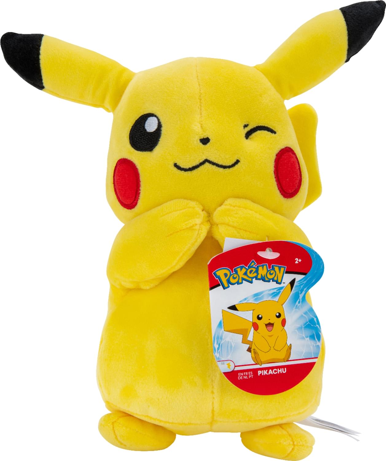 Pokemon 8 Inch Collector Plush | Pikachu Winking