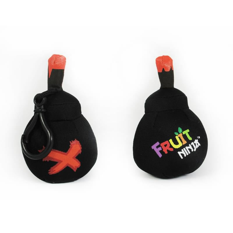 Fruit Ninja 2.5" Mini Plush Backback Clip Bomb