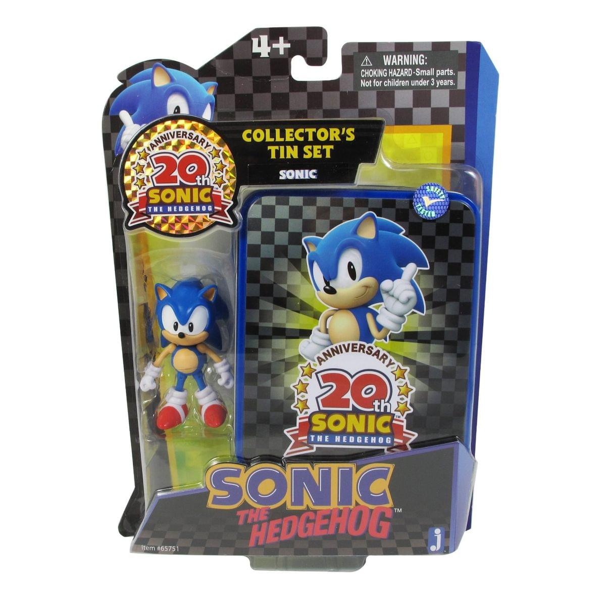Sonic The Hedgehog 20th Anniversary Collector Tin Classic Figure