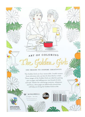 The Golden Girls Art of Coloring Book | 100 Images to Inspire Creativity